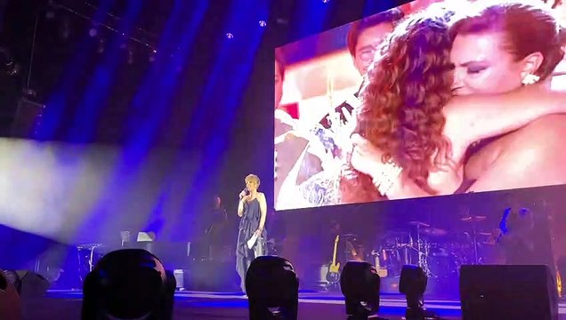Rocío Carrasco lanza un mensaje a su madre en el concierto: Me advertiste y tenías razón