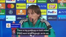 Modric reflects on 'high pressure' tie against PSG