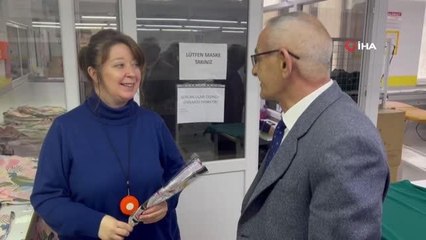 Tekstil fabrikasından Dünya Kadınlar Günü jesti