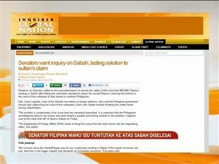 Senator Filipina mahu isu tuntutan ke atas Sabah selesai
