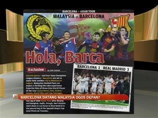 Barcelona akan datang ke Malaysia?