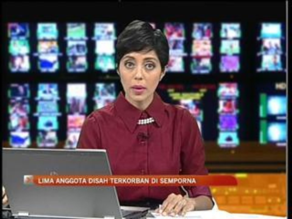 Lima anggota polis disah terkorban di Semporna