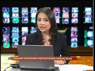 Tindakan penceroboh bertentangan Islam