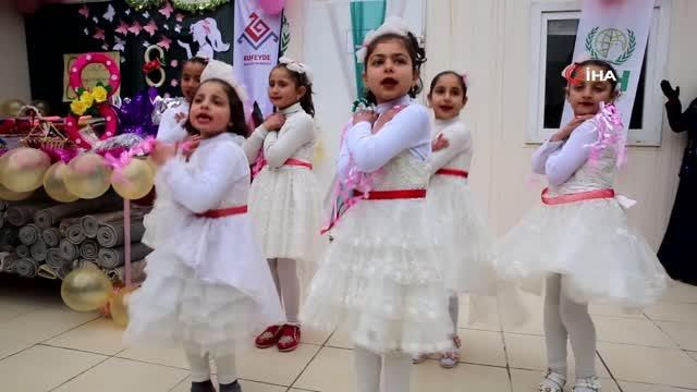 Azez'deki savaş mağduru kadınlar unutulmadı