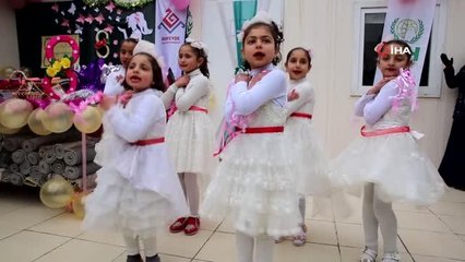 Azez'deki savaş mağduru kadınlar unutulmadı