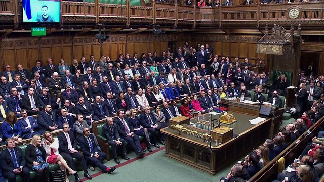 Мы не сдадимся и не проиграем : Владимир Зеленский обратился к британскому парламенту