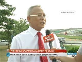 PKNS tubuh jawatankuasa siasat runtuhan