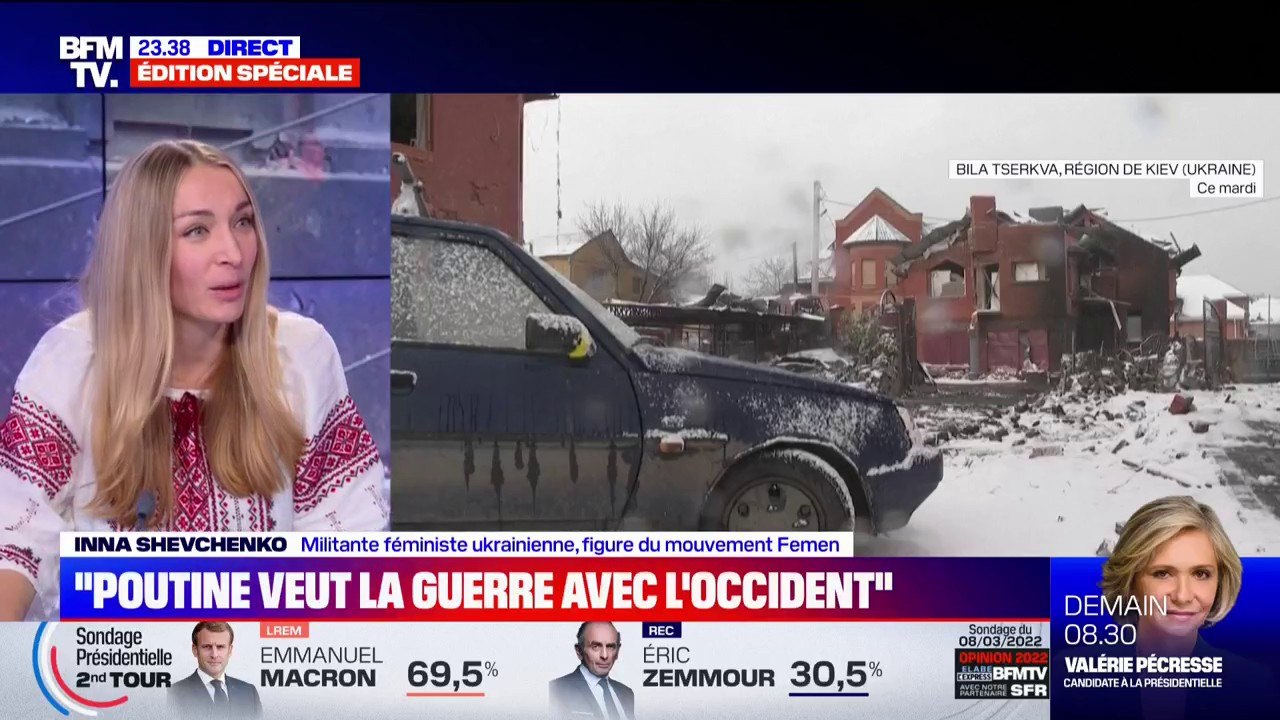 Inna Shevchenko: "Nous avons une véritable crise humanitaire au cœur de l'Europe"