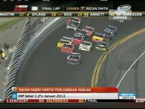 Nahas ngeri hantui perlumbaan NASCAR