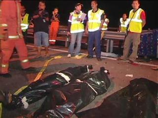 Nahas bas ekspres, tiga dilapor maut