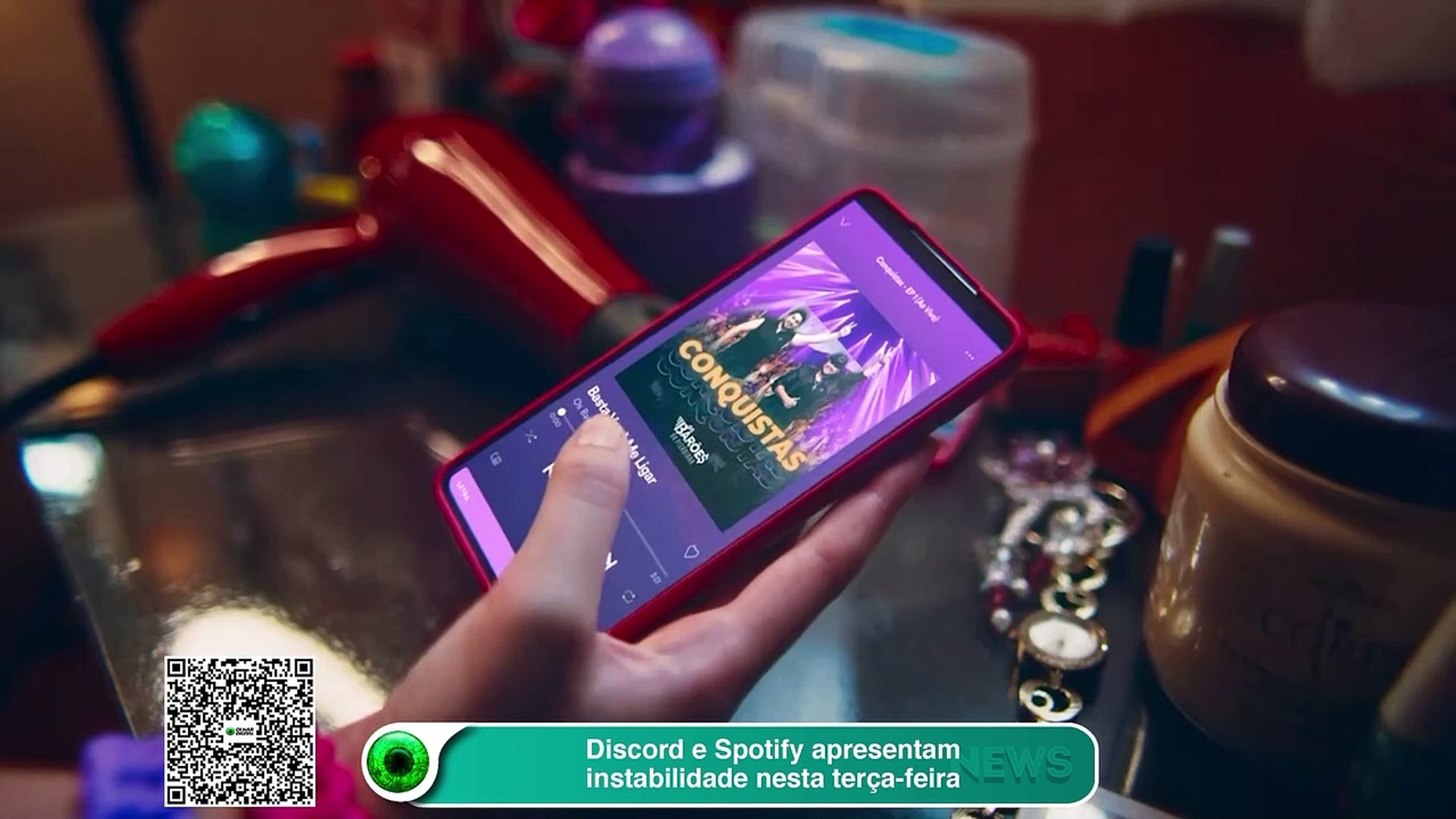 ⁣Discord e Spotify apresentam instabilidade nesta terça-feira