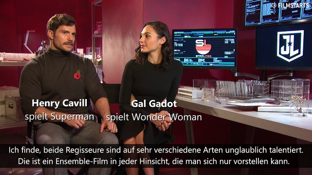 FILMSTARTS-Interview zu Justice League mit Ben Affleck, Henry Cavill, Gal Gadot, Jason Momoa und Ray Fisher (FILMSTARTS-Original)