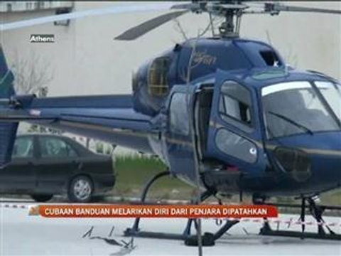 Cubaan banduan lari guna helikopter tumpas