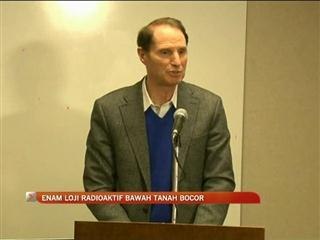 Loji radioaktif bawah tanah bocor