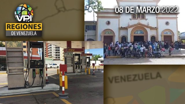 Noticias regiones de Venezuela - Martes 08 de Marzo