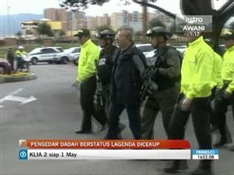 Pengedar dadah lagenda Columbia ditahan