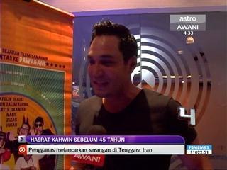 Hans Issac mahu kahwin sebelum 45 tahun