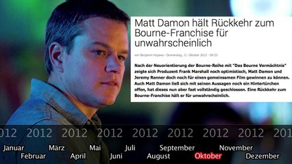Was bisher geschah... alle wichtigen News zu "Bourne 6" auf einen Blick!
