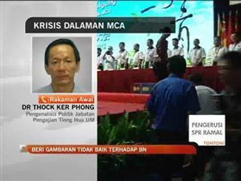 Krisis dalaman MCA cemarkan BN