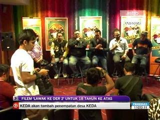 Filem 'lawak Ke Der 2' untuk 18 tahun ke atas