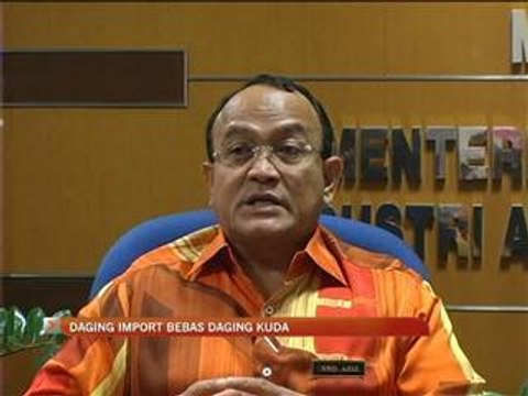 Daging import kita tiada daging kuda