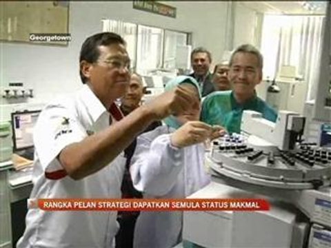 Rangka pelan strategi dapat semula status makmal