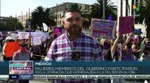 México: Colectivos feministas protagonizaron movilizaciones en el Día Internacional de la Mujer