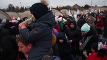 Rusya'nın Ukrayna'ya saldırıları sürerken siviller Polonya'ya gelmeye devam ediyor