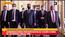 Gobernadores presentaron su visión sobre el acuerdo con el FMI