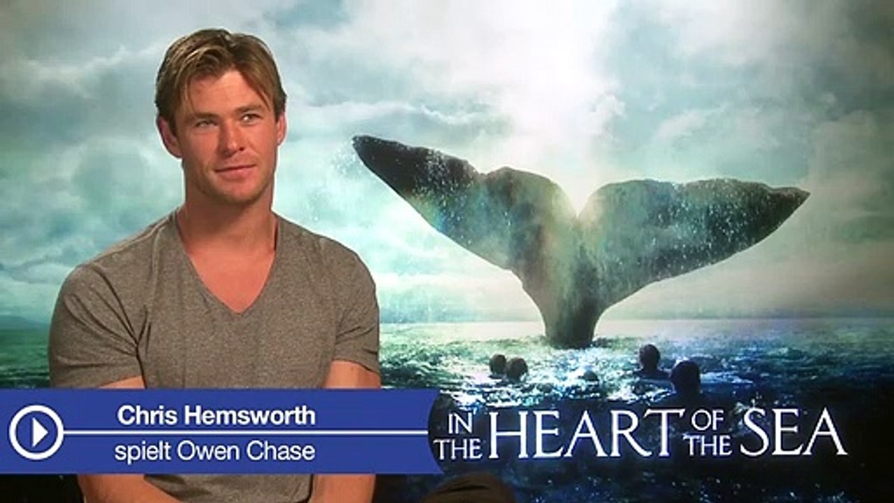 FILMSTARTS-Interview zu "Im Herzen der See" mit Chris Hemsworth, Tom Holland, Cillian Murphy, Benjamin Walker und Ron Howard