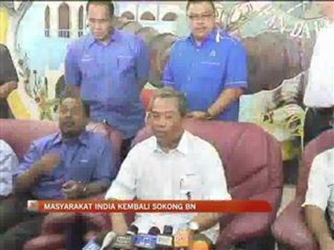 Masyarakat India kembali sokong BN