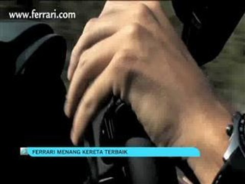Ferrari menang kereta terbaik