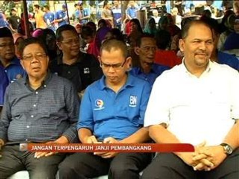 KJ: Jangan terpengaruh janji pembangkang