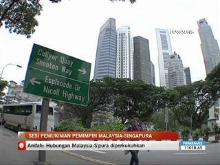 Pemimpin Malaysia - Singapura bertemu