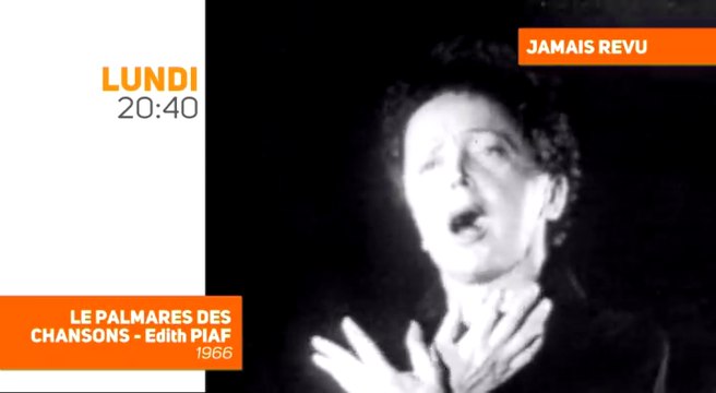 Palmarès des chansons - Edith Piaf
