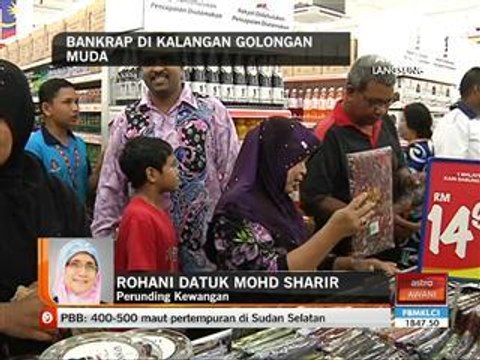 Bankrap di kalangan golongan muda - Perunding kewangan