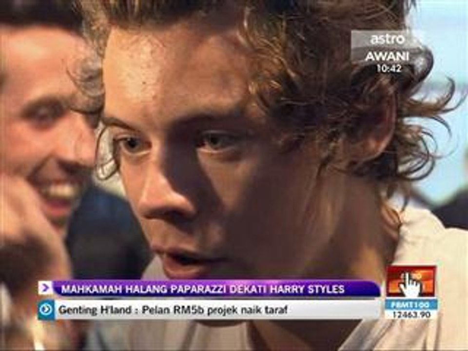 Mahkamah halang Paparazzi dekati Harry Styles