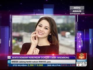 Zizan minta doakan hubungan dengan Emma Maembong