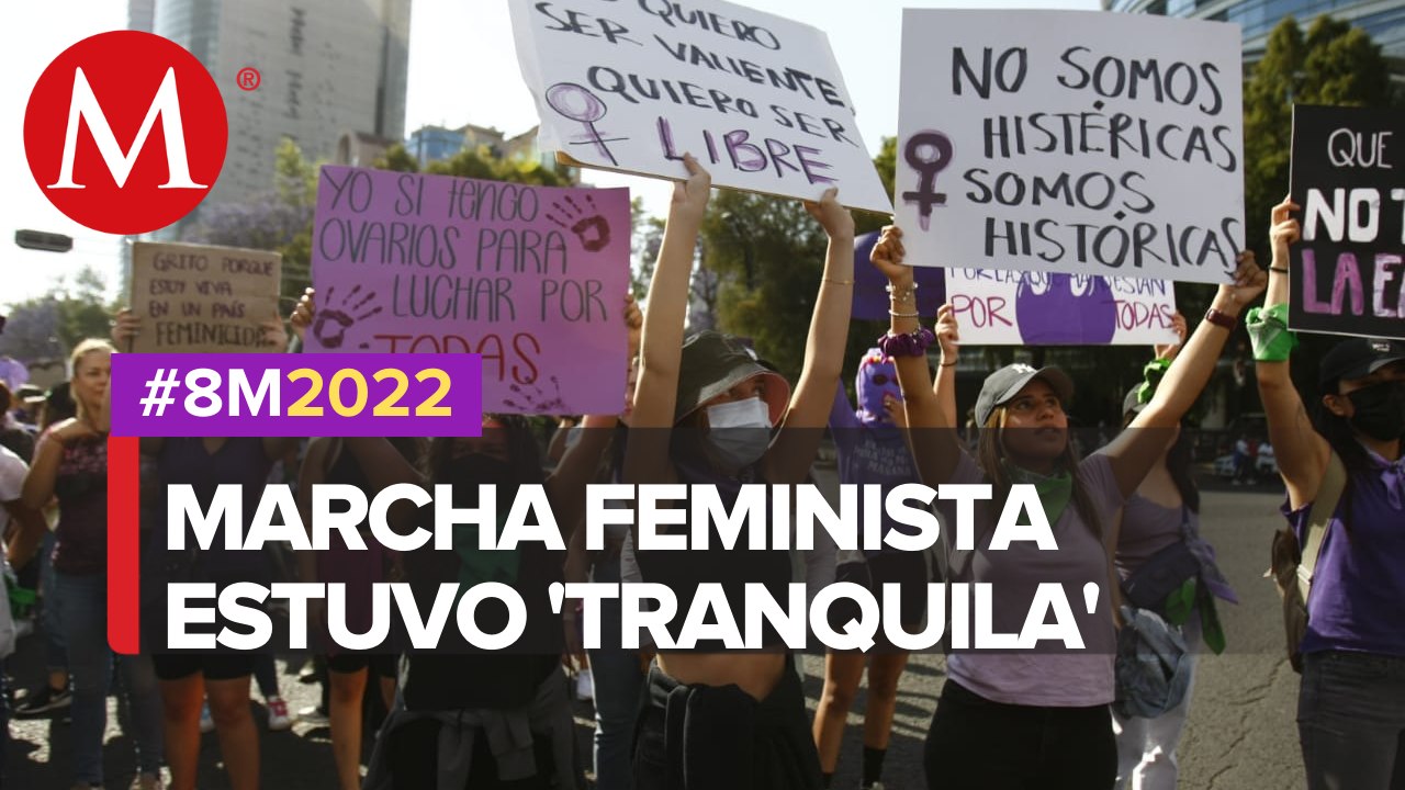 La marcha por el 8M es completamente diferente a lo que decían las autoridades