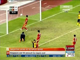 Malaysia tewaskan Vietnam, layak ke separuh akhir