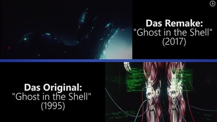 Ghost in the Shell: Vergleich der Intro-Szene - Remake & Original