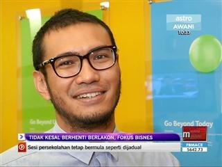 Tidak kesal berhenti berlakon, fokus bisnes