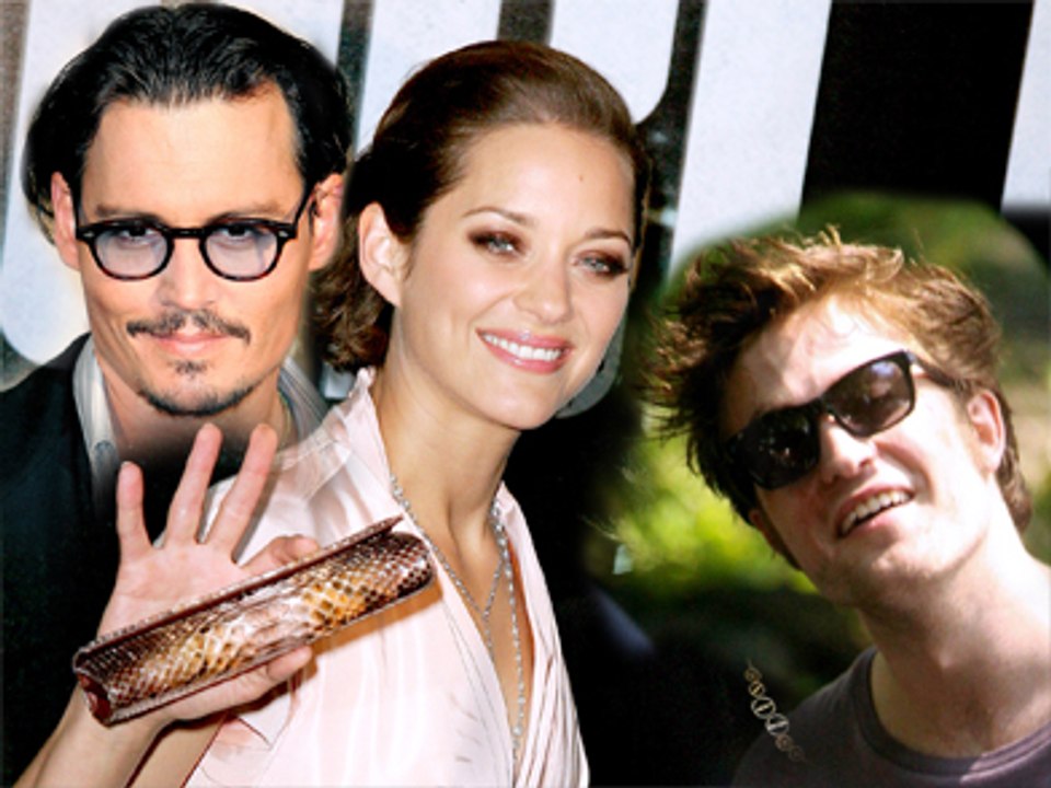 100% acteurs trop craquant avec Johnny Depp, Marion Cotillard et Robert Pattinson