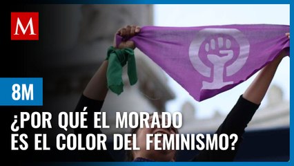 ¿Por qué el morado es el color del feminismo? La historia detrás del color de cada 8M