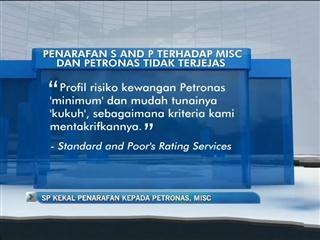 SP kekal penarafan kepada Petronas, MISC