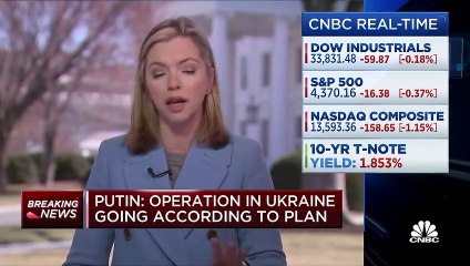 Vladimir Putin Operation in Ukraine going according to plan