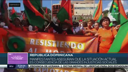 República Dominicana conmemora el Día Internacional de la mujer