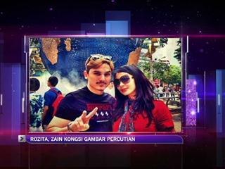 Rozita, Zain kongsi gambar percutian