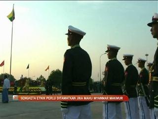 Sengketa etnik Myanmar perlu ditamatkan