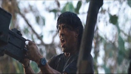 Sylvester Stallone dézingue à tout va dans "John Rambo"